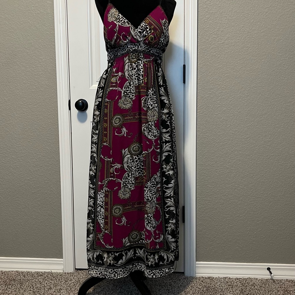 Xl summer print dress